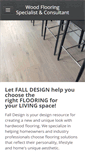 Mobile Screenshot of floorsbyfalldesign.com